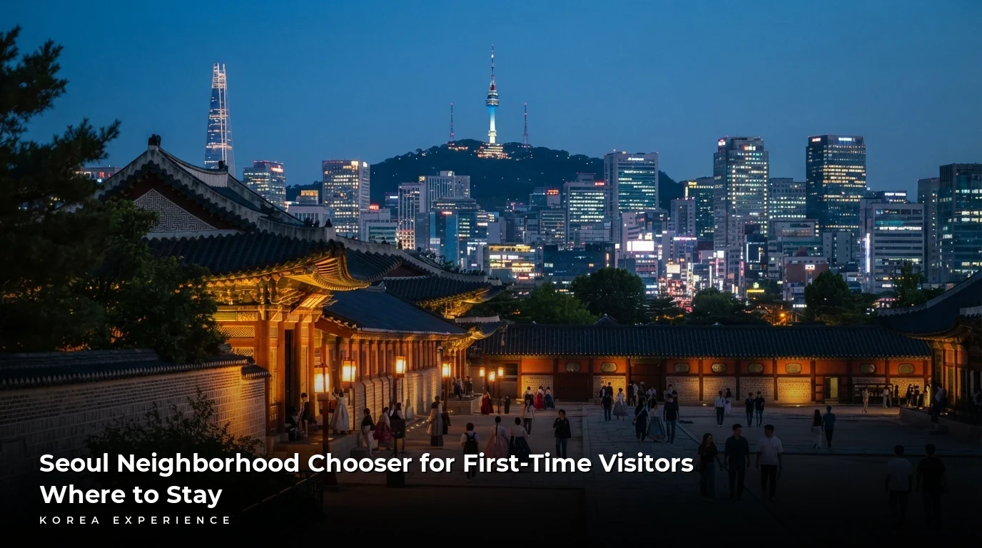 Seoul Neighborhood Chooser for First-Time Visitors: Where to Stay