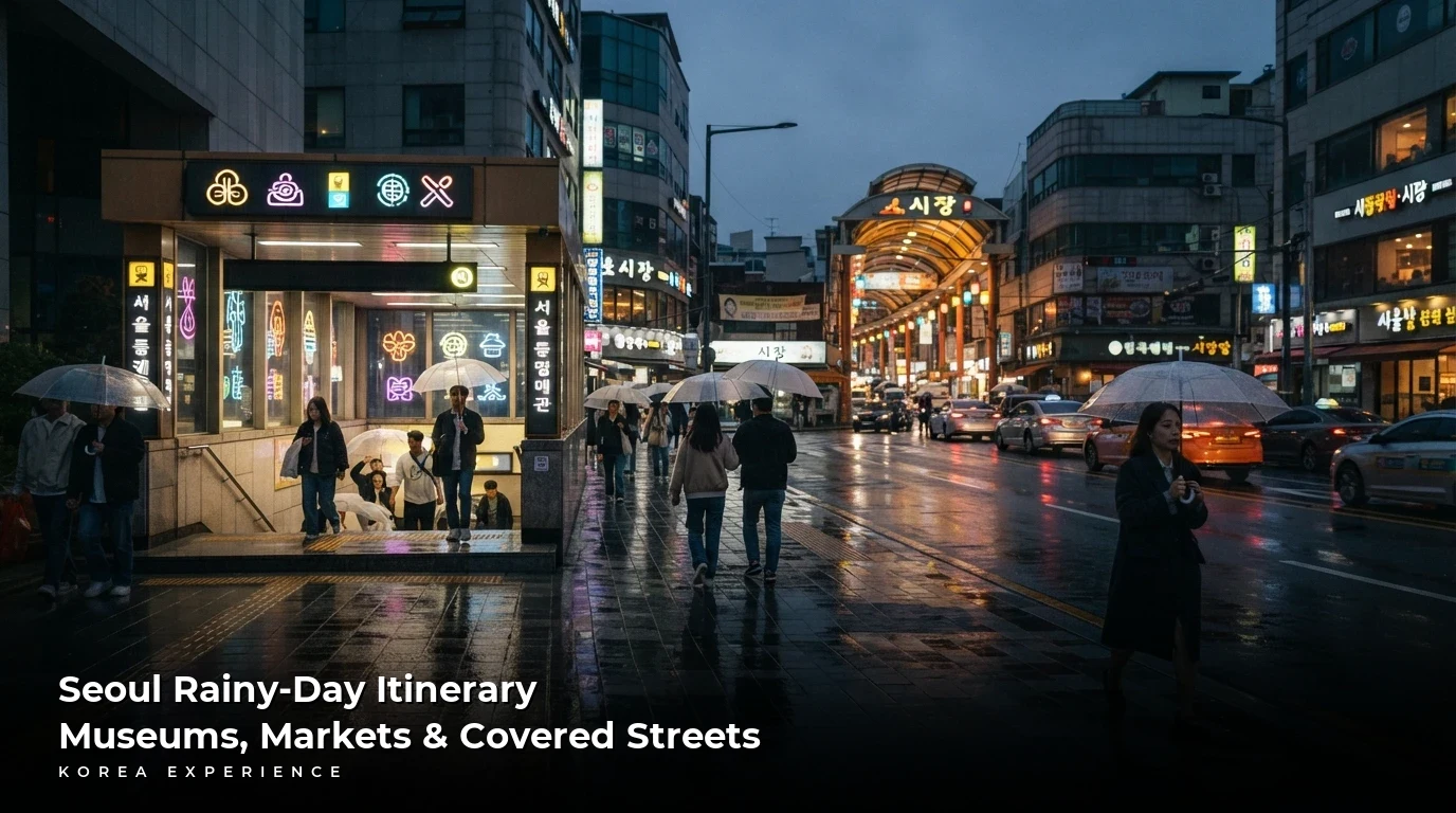 Seoul Rainy-Day Itinerary: Museums, Markets & Covered Streets