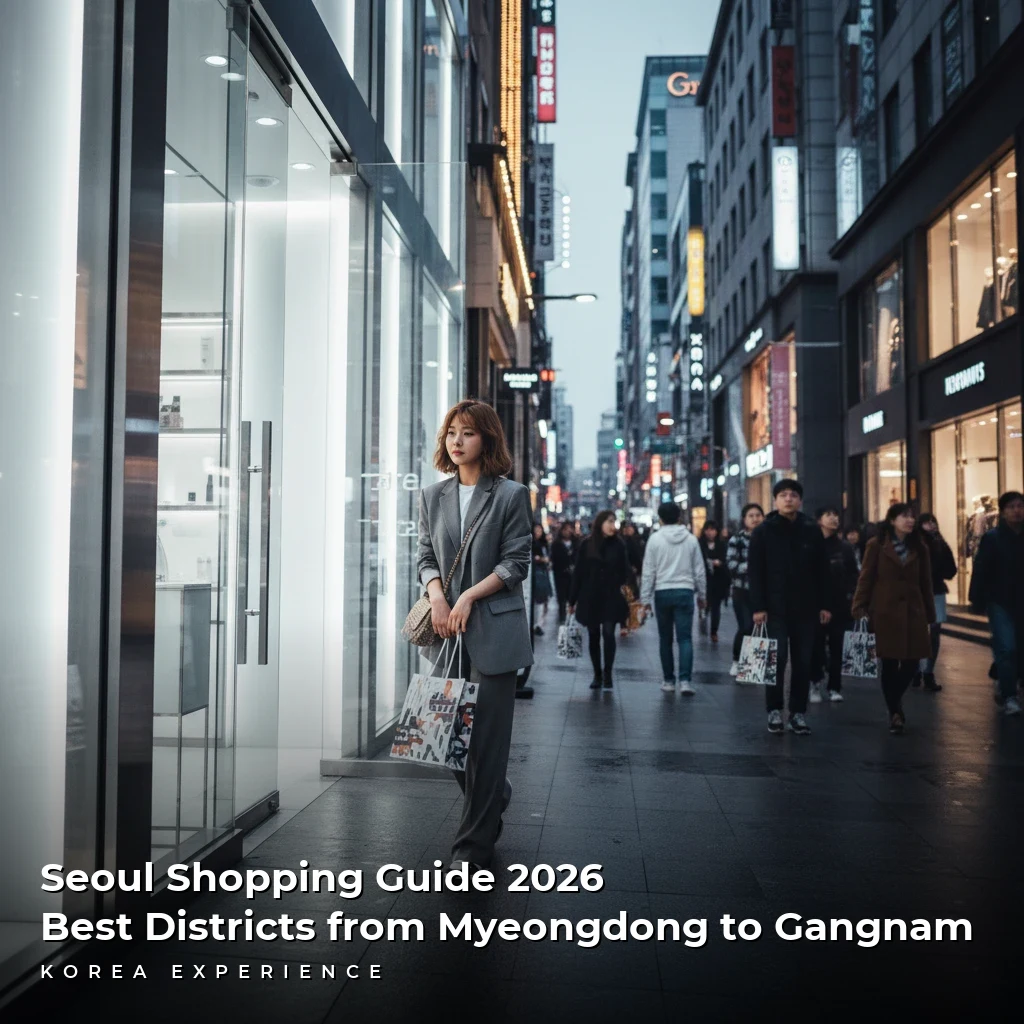 Seoul Shopping Guide 2026: Best Districts from Myeongdong to Gangnam