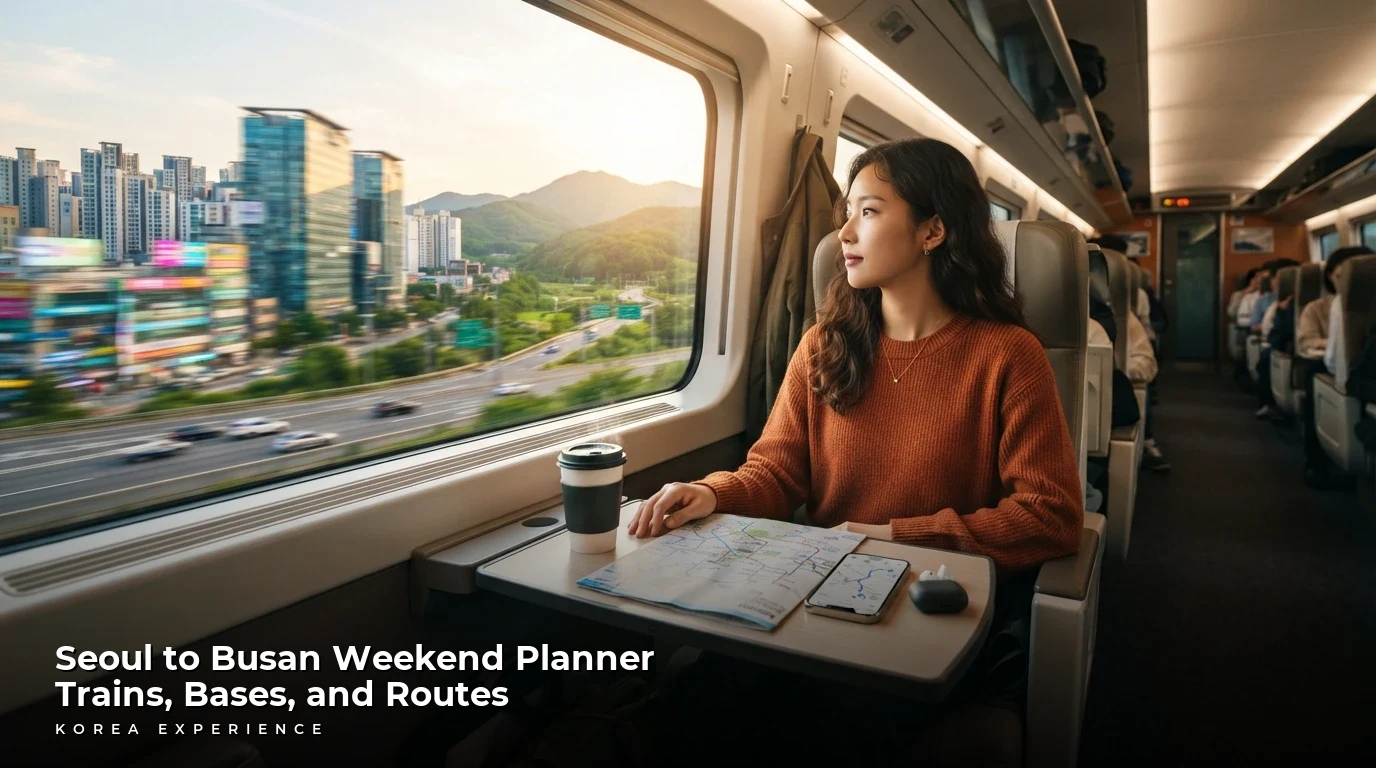 Seoul to Busan Weekend Planner: Trains, Bases, and Routes