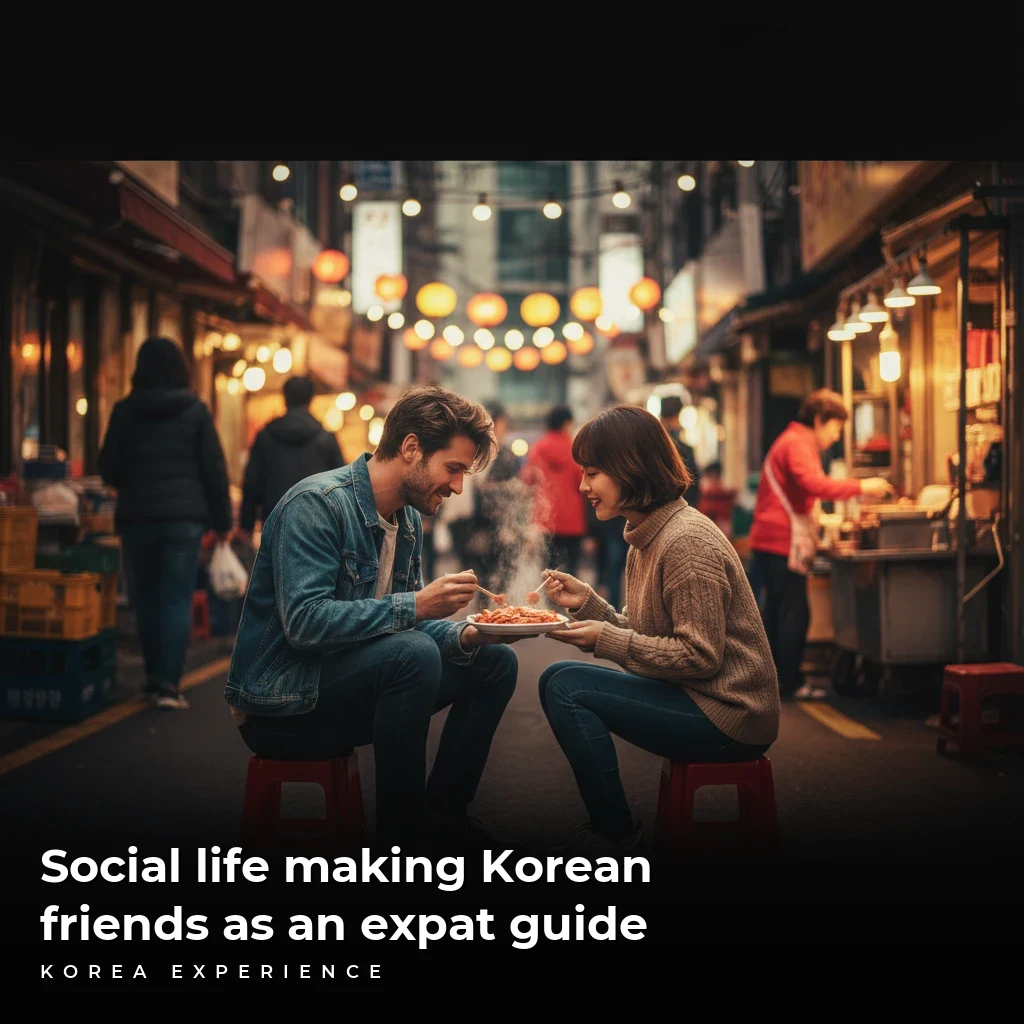 Social life making Korean friends as an expat guide