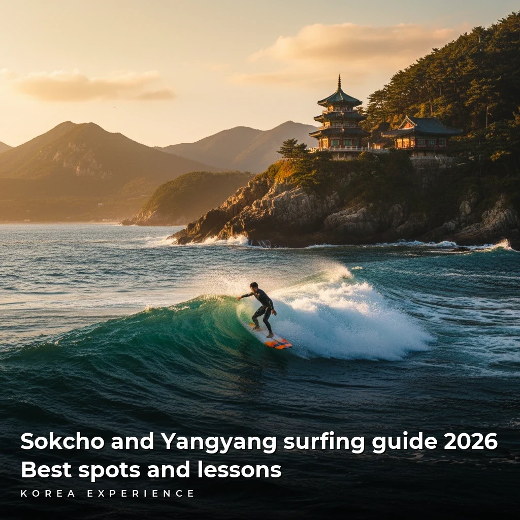Sokcho and Yangyang surfing guide 2026: Best spots and lessons