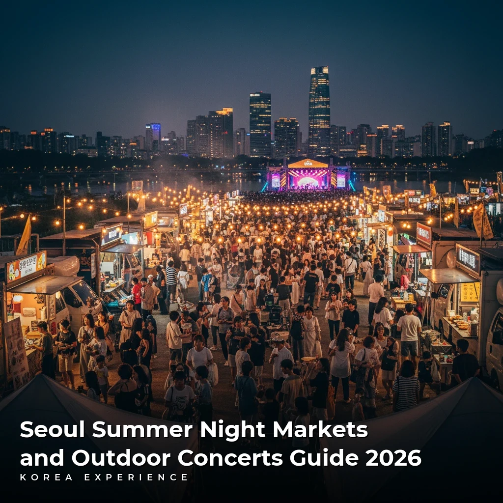 Seoul Summer Night Markets and Outdoor Concerts Guide 2026