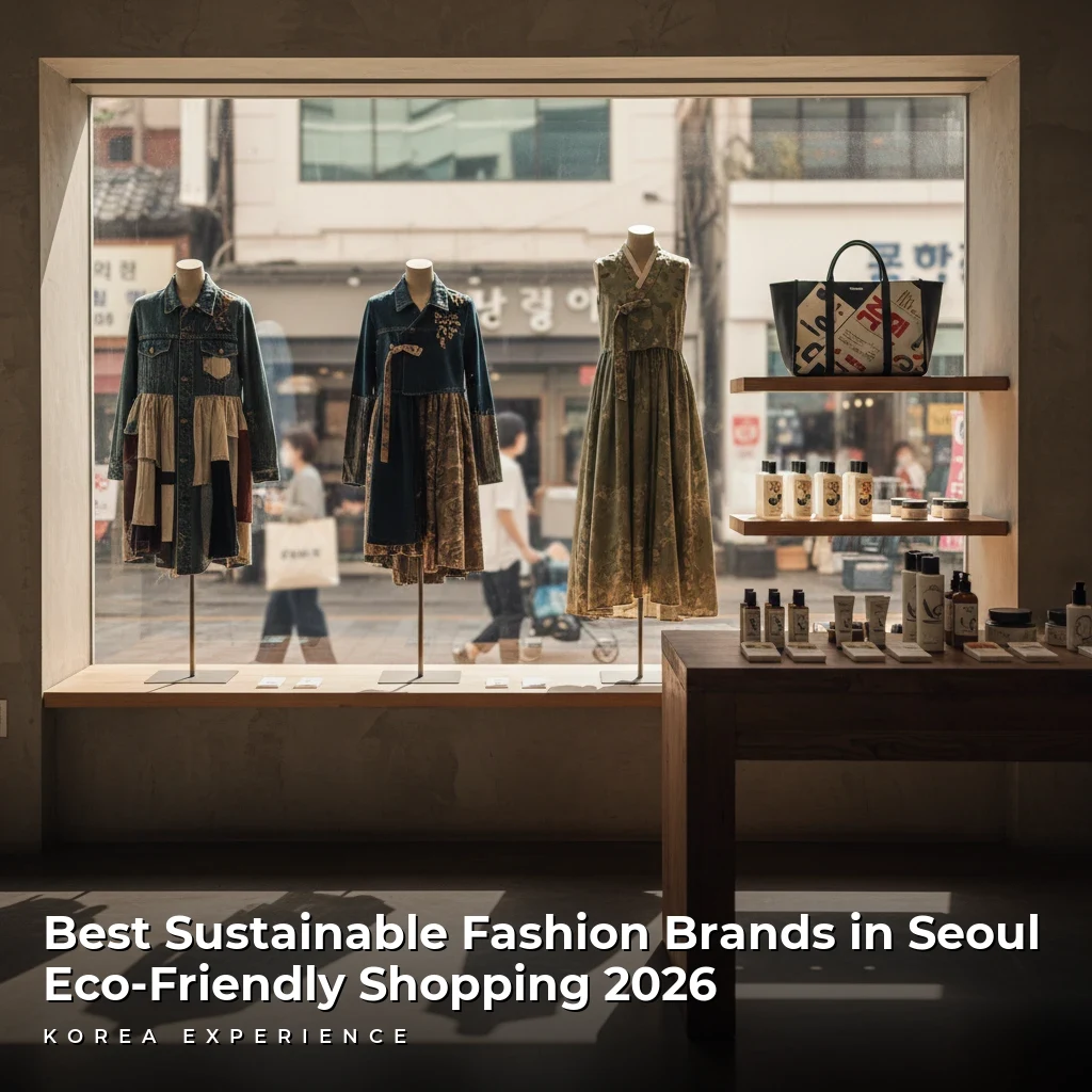Best Sustainable Fashion Brands in Seoul: Eco-Friendly Shopping 2026