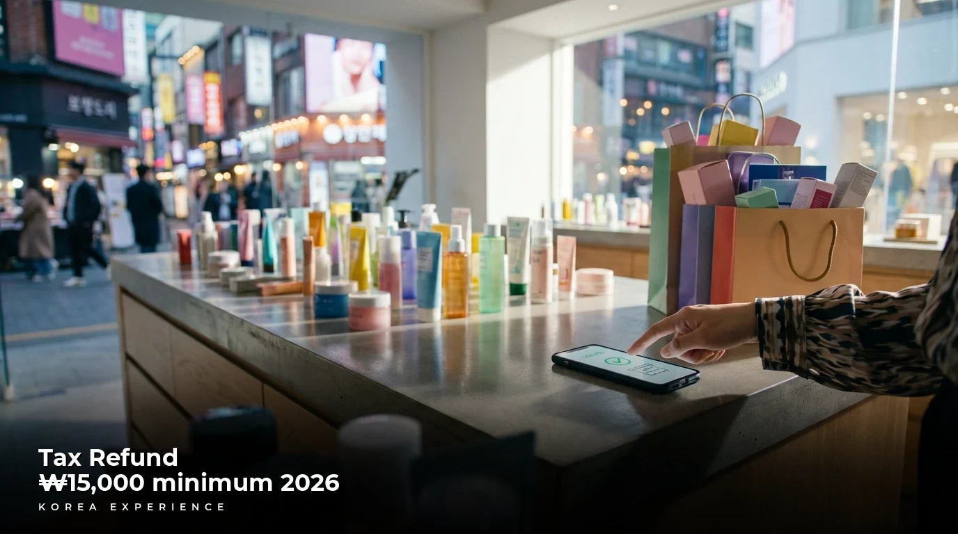 Korea Tax Refund 2026: 5,000 Minimum & Medical Refund Changes