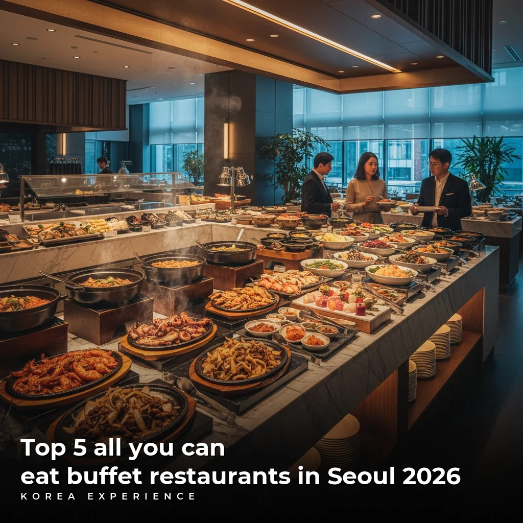 Top 5 all you can eat buffet restaurants in Seoul 2026