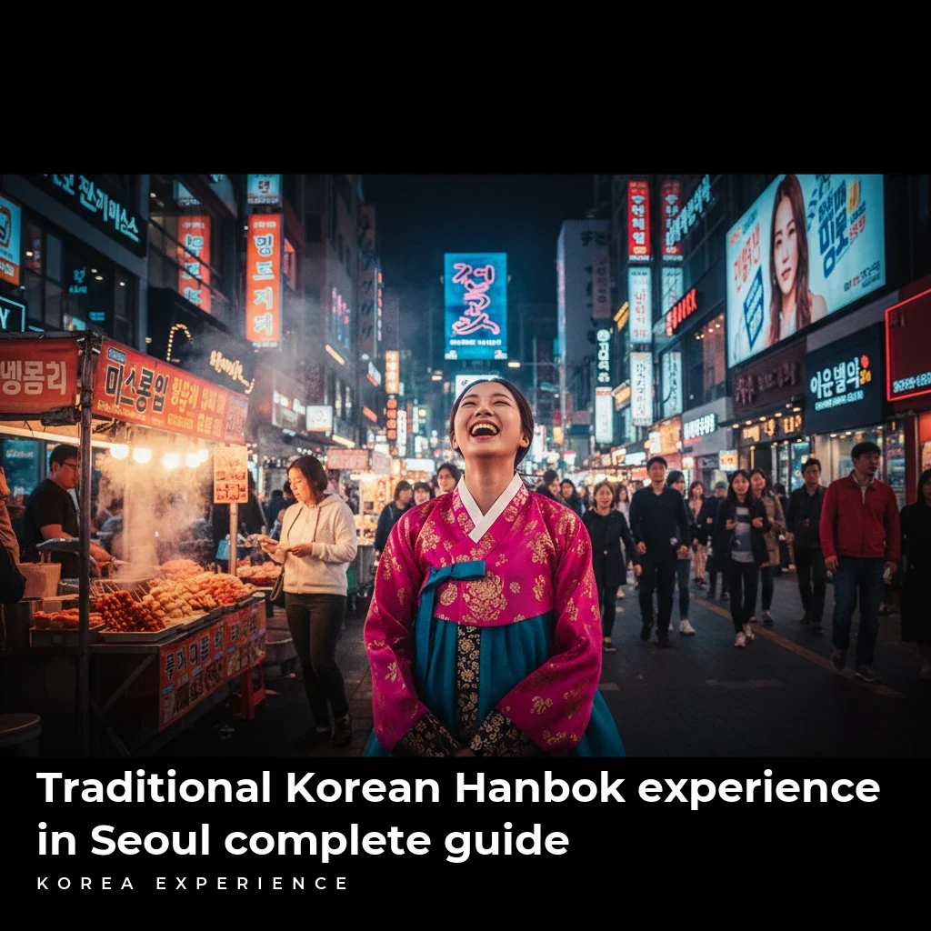 Traditional Korean Hanbok experience in Seoul complete guide
