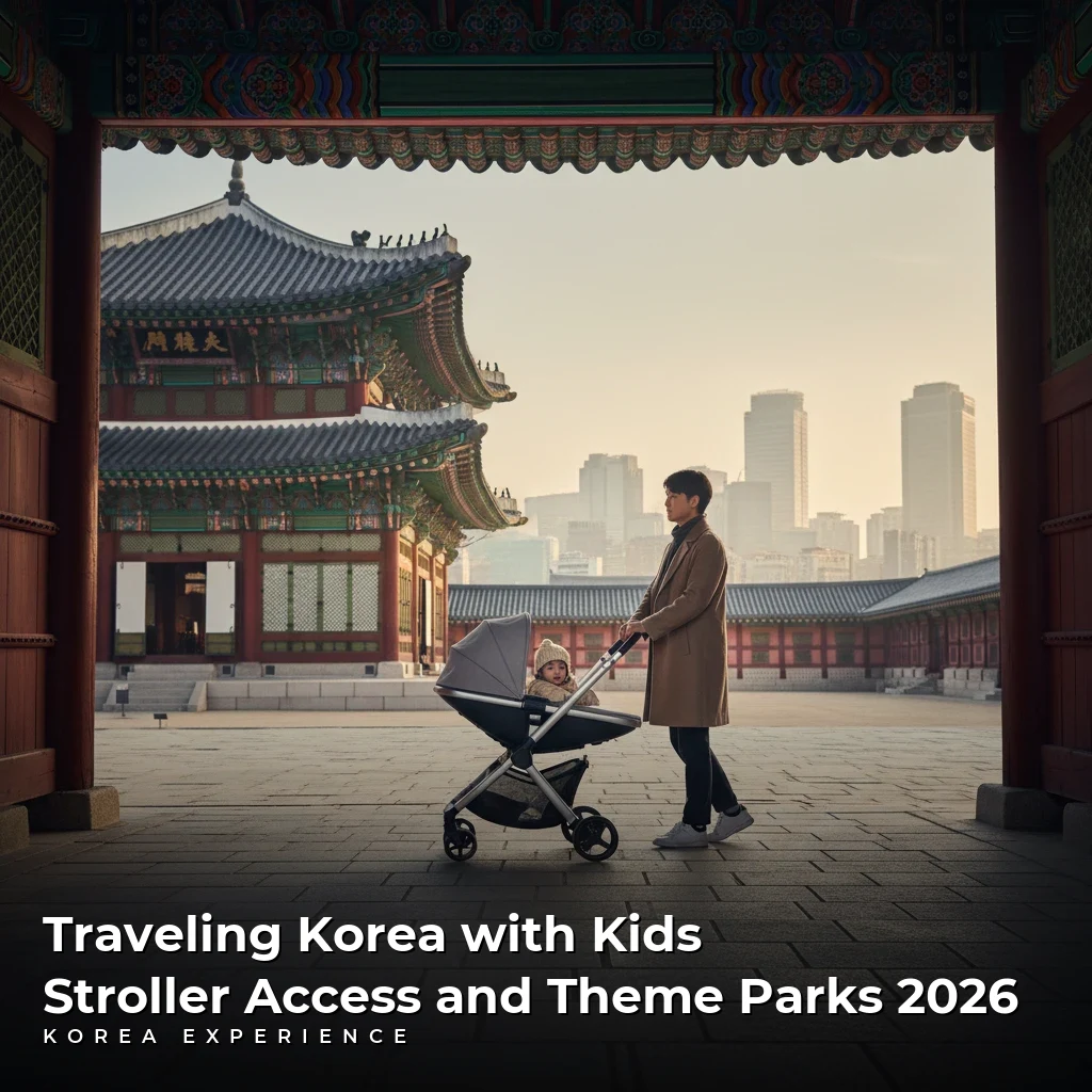 Traveling Korea with Kids: Stroller Access and Theme Parks 2026