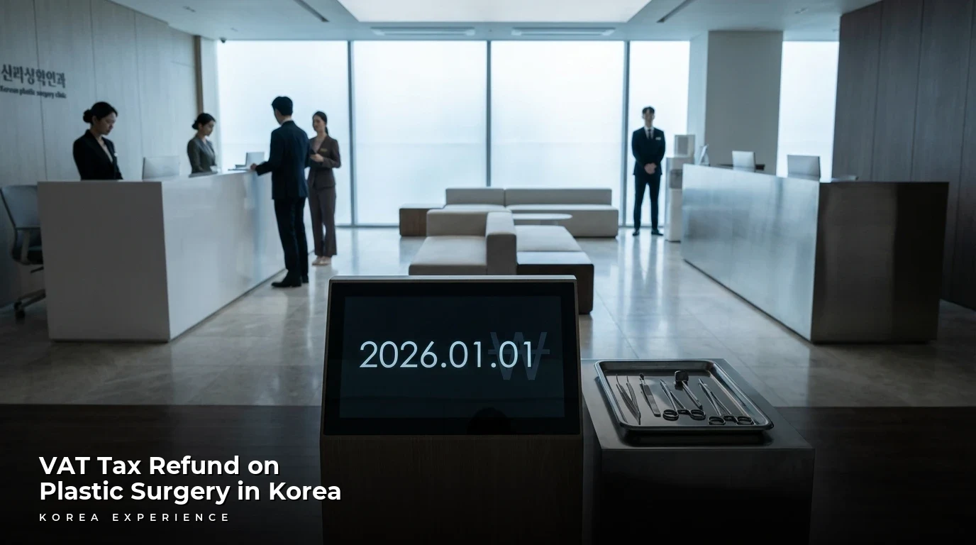 VAT Tax Refund on Plastic Surgery in Korea: 2026 Guide