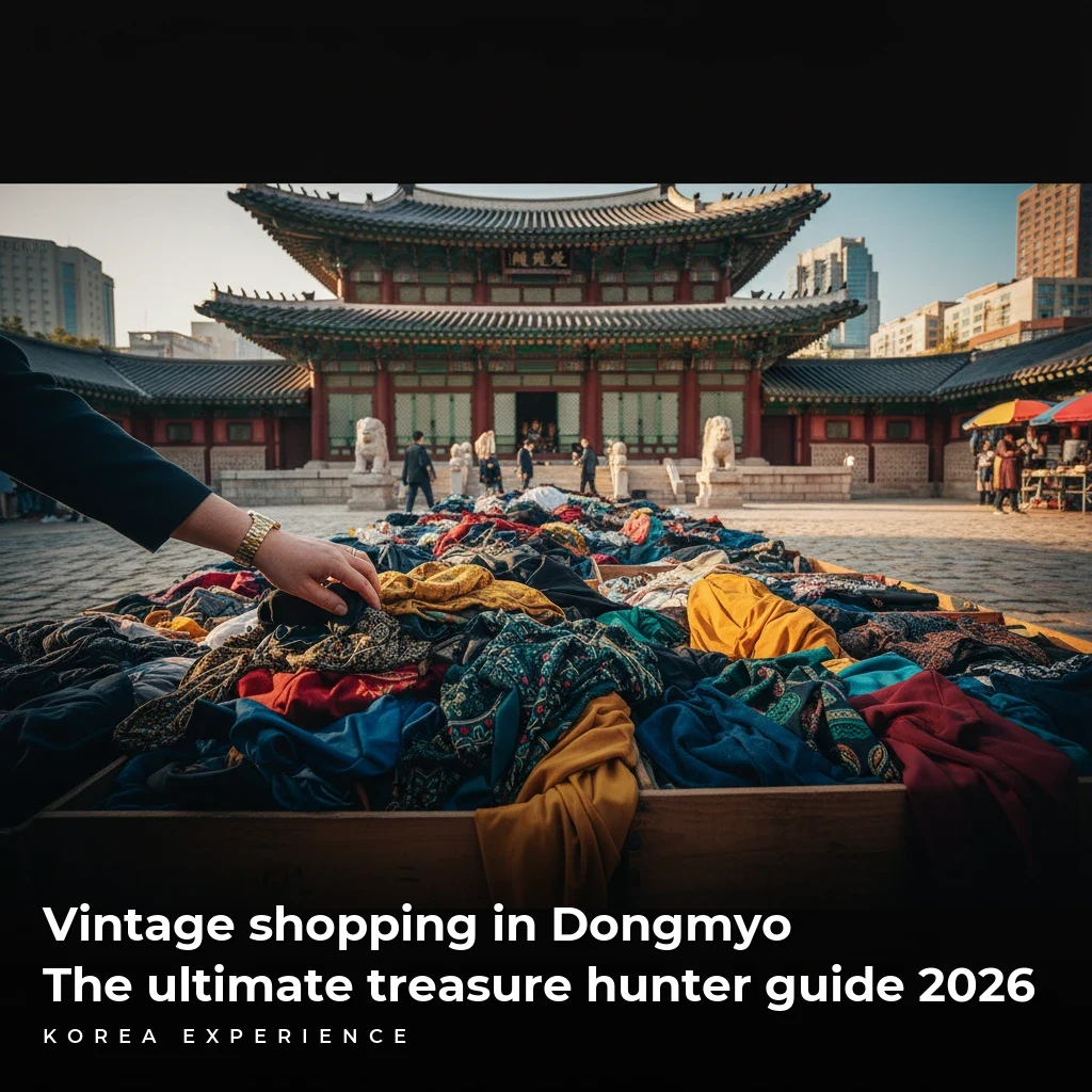 Vintage shopping in Dongmyo: The ultimate treasure hunter guide 2026